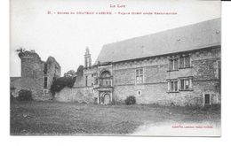 LOT-ASSIER Ruines Du Château Facade Ouest-MO - Assier