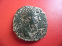 Marc Aurèle César, Sesterce, Rome, 8 Décembre 166 Après J.C @ RARE REVERS HISTORIQUE - The Anthonines (96 AD Tot 192 AD)