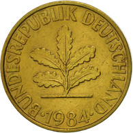 Monnaie, République Fédérale Allemande, 10 Pfennig, 1984, Hambourg, TTB - 10 Pfennig