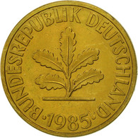 Monnaie, République Fédérale Allemande, 10 Pfennig, 1985, Karlsruhe, TTB - 10 Pfennig