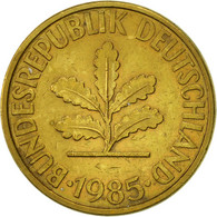 Monnaie, République Fédérale Allemande, 10 Pfennig, 1985, Stuttgart, TTB - 10 Pfennig