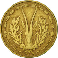 Monnaie, West African States, 25 Francs, 1975, Paris, TTB, Aluminum-Bronze, KM:5 - Ivory Coast