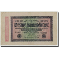 Billet, Allemagne, 20,000 Mark, 1923, 1923-02-20, KM:85f, TB - 20000 Mark