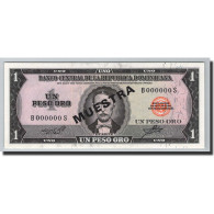Billet, Dominican Republic, 1 Peso Oro, 1964-73, 1964, KM:99s3, NEUF - República Dominicana