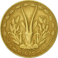 Monnaie, West African States, 10 Francs, 1975, Paris, TTB+ - Elfenbeinküste