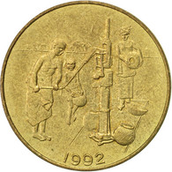 Monnaie, West African States, 10 Francs, 1992, Paris, TTB, Aluminum-Bronze - Ivory Coast