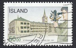 ISLAND Islanda Islande - 1991 - Yvert 710 Usato, 50 Kr. - Gebruikt