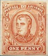 GREAT BRITAIN 1902 Emperor Napoleon 1d Orange IMPERF.ESSAY [essai,Probedruck,ensayo, Saggio] - Prove & Ristampe