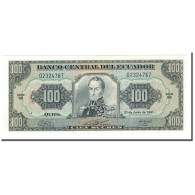 Billet, Équateur, 100 Sucres, 1991, 1991-06-21, KM:123Aa, NEUF - Equateur