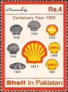 PAKISTAN MNH** STAMPS ,1999 The 100th Anniversary Of Shell In Pakistan - Pakistan