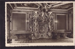 Bückeburg - S/w Schloß   Goldener Saal 2 - Bueckeburg