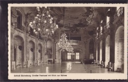 Bückeburg - S/w Schloß   Großer Festsaal Mit Blick Zur Bühne - Bückeburg