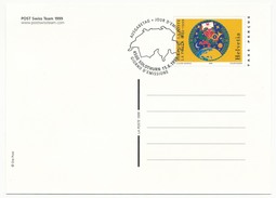 SUISSE - 2 Cartes Postales (Entiers) Tour De Suisse 1999 - L'Equipe Suisse - Postwaardestukken