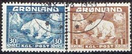 GREENLAND  # FROM 1938  STAMPWORLD 6-7 - Oblitérés