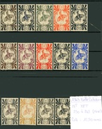 PCT : NVELLE CALEDONIE 1943, N°YT 230 à 243, Cote 12,50 Euros - Neufs