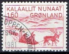 GREENLAND  # FROM 1981 STAMPWORLD  128 - Gebraucht