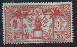 NOUVELLES-HEBRIDES N°90 N* - Unused Stamps