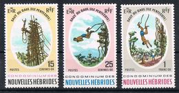 NOUVELLES-HEBRIDES N°286 A 288 N* - Unused Stamps