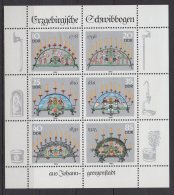 MiNr. 3057 - 3062 Deutschland Deutsche Demokratische Republik    1986, 18. Nov. Erzgebirgische Schwibbogen. - 1981-1990