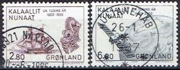 GREENLAND  # FROM 1985 STAMPWORLD  157-58 - Used Stamps