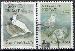 GREENLAND  # FROM 1987 STAMPWORLD  176-77 - Oblitérés