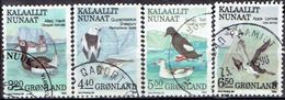 GREENLAND  # FROM 1989 STAMPWORLD  191-94 - Used Stamps