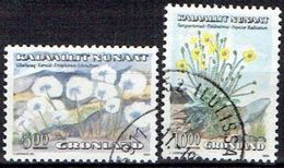 GREENLAND  # FROM 1989 STAMPWORLD  197-98 - Used Stamps