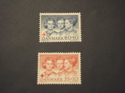 DANIMARCA - 1964 CROCE ROSSA 2 VALORI - NUOVI(++) - Nuevos