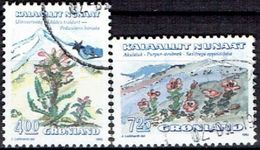 GREENLAND  # FROM 1992 STAMPWORLD  223-24 - Used Stamps