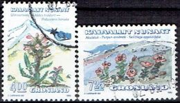 GREENLAND  # FROM 1992 STAMPWORLD  223-24 - Gebraucht