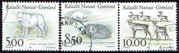 GREENLAND  # FROM 1993 STAMPWORLD  239-41 - Used Stamps