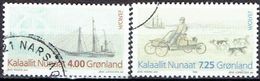 GREENLAND  # FROM 1994 STAMPWORLD  247-48 - Used Stamps