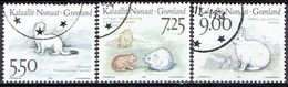 GREENLAND  # FROM 1994 STAMPWORLD  249-51 - Used Stamps