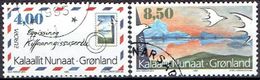 GREENLAND  # FROM 1995 STAMPWORLD  262-63 - Used Stamps