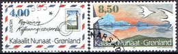 GREENLAND  # FROM 1995 STAMPWORLD  262-63 - Oblitérés