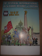 Affiche KRINGS Jean-Marc Festival BD Contern 2011 (Tuniques Bleues) - Plakate & Offsets