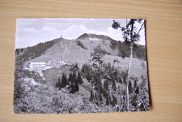 A742 Wallbergbahn Rottach-Egern - Blick Auf Bergstation Und Wallberghaus Mit Wallbergkapelle Ca. 1955 - Miesbach