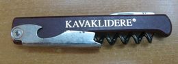 AC - KAVAKLIDERE WINE VINTAGE POCKET KNIFE, BOTTLE OPENER & CORKSCREW #2 FROM TURKEY - Bottle Openers