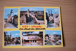 A751 Hof/Saale Die Stadt Der Spindeln -1973 - Hotel Strauß - Lorenzkirche - Michaeliskirche - Marienkirche Usw - Hof