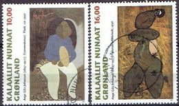 GREENLAND  # FROM 1997 STAMPWORLD  311-12 - Gebruikt