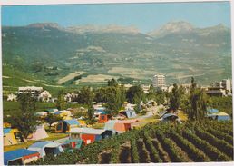 SUISSE,SWITZERLAND,SVIZZE RA,HELVETIA,SWISS,SCHWEIZ ,VALAIS,SIERRE ,VALAIS,CAMPING,CAMPEUR - Sierre