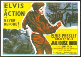 Carte Postale (cinéma Affiche Film) Jailhouse Rock (Elvis Presley - Le Rock Du Bagne) - Affiches Sur Carte