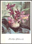 Orchideen, Fussgemalt Von Ch. Pasche, Nr.824 - Unclassified