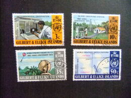 GILBERT & ELLICE ISLANDS Islas Gilbert Y Ellice 1973 O.M.M.Yvert N 213 / 16 º FU - Gilbert- En Ellice-eilanden (...-1979)