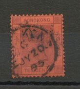 HONG KONG (GB) -  VICTORIA - N° Yt 41 Obli. - Usados