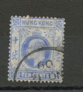 HONG KONG (GB) - EDOUARD VII - N° Yt 84 Obli. - Gebruikt