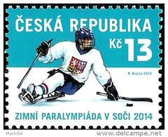 Czech Republic - 2014 - Winter Paralympic Games In Sochi - Mint Stamp - Ongebruikt