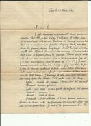 Enveloppe Timbrée  Lettre De Melle COLETTE PLOTNO A PARIS 75 _Adressé A Melle Josette  SARROY  A Montauban 82 En 1944 - Cartas & Documentos