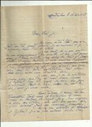 Enveloppe Timbrée  Lettre De Melle CRUZAL A Montauban 82 _Adressé A Melle Josette  SARROY  Au CANNET 06 En 1948 - Cartas & Documentos