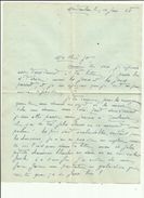 Enveloppe Timbrée  Lettre De Melle CRUZAL A Montauban 82 _Adressé A Melle Josette  SARROY  Au CANNET 06 En 1948 - Lettres & Documents